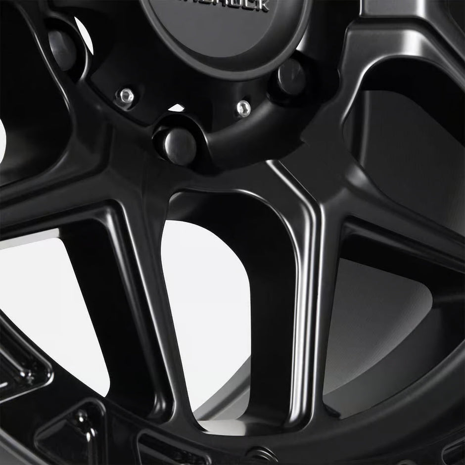 Hardrock Offroad H107 20x10 Matte Black-Black B/L -19mm ET 87.1mm CB 6x135 wheel