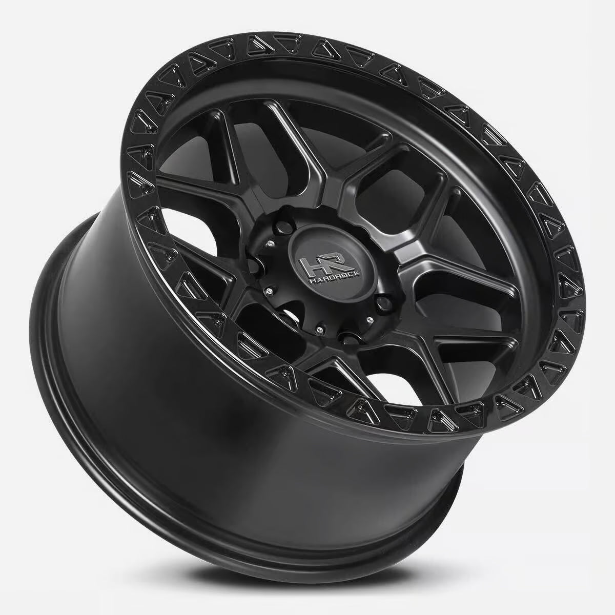Hardrock Offroad H107 20x10 Matte Black-Black B/L -19mm ET 87mm CB 5x139.7 wheel