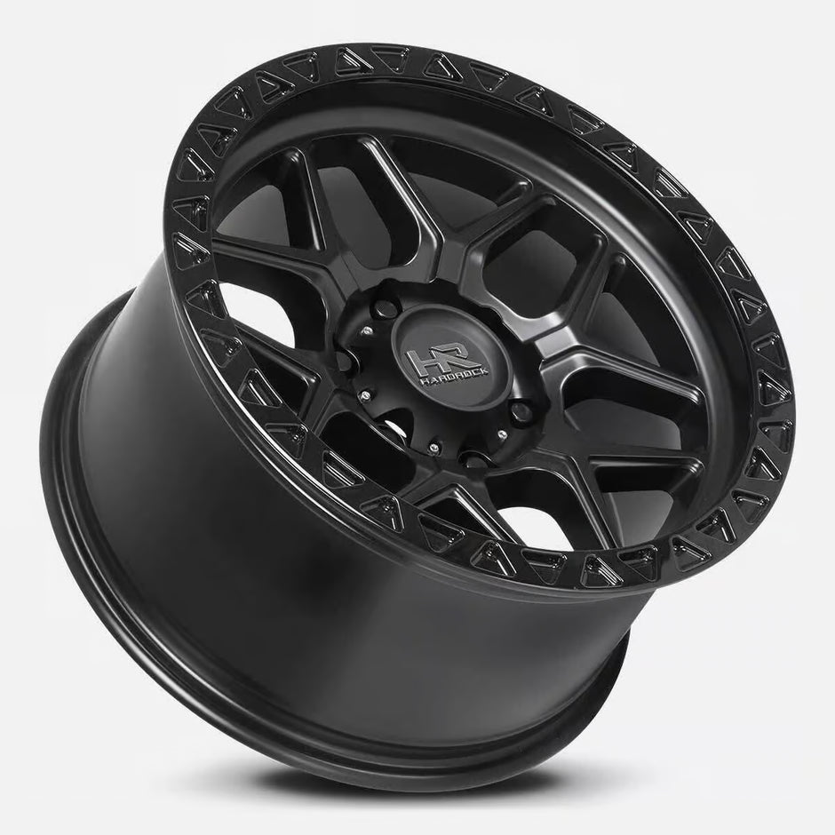 Hardrock Offroad H107 20x10 Matte Black-Black B/L -19mm ET 87mm CB 5x139.7 wheel