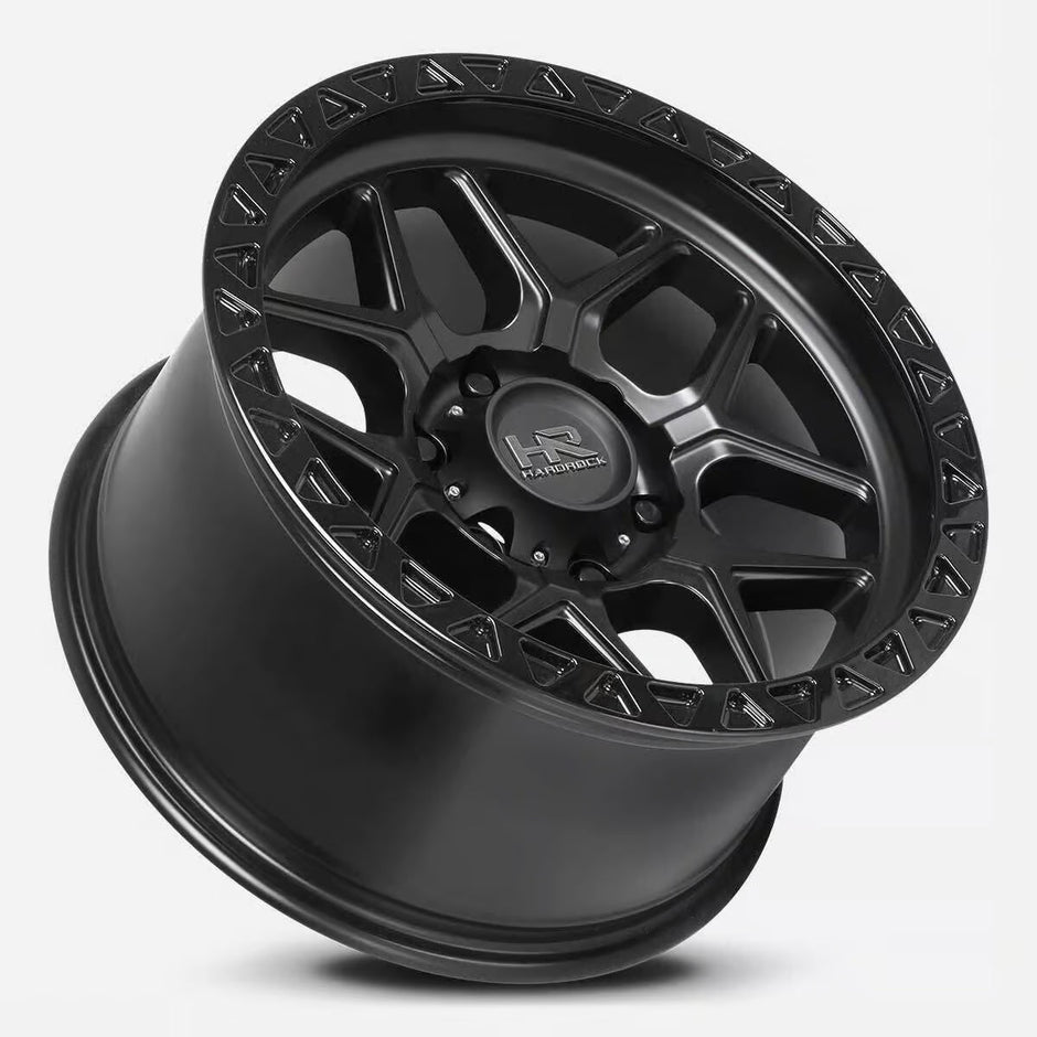 Hardrock Offroad H107 20x10 Matte Black-Black B/L -19mm ET 125.2mm CB 8x170 wheel