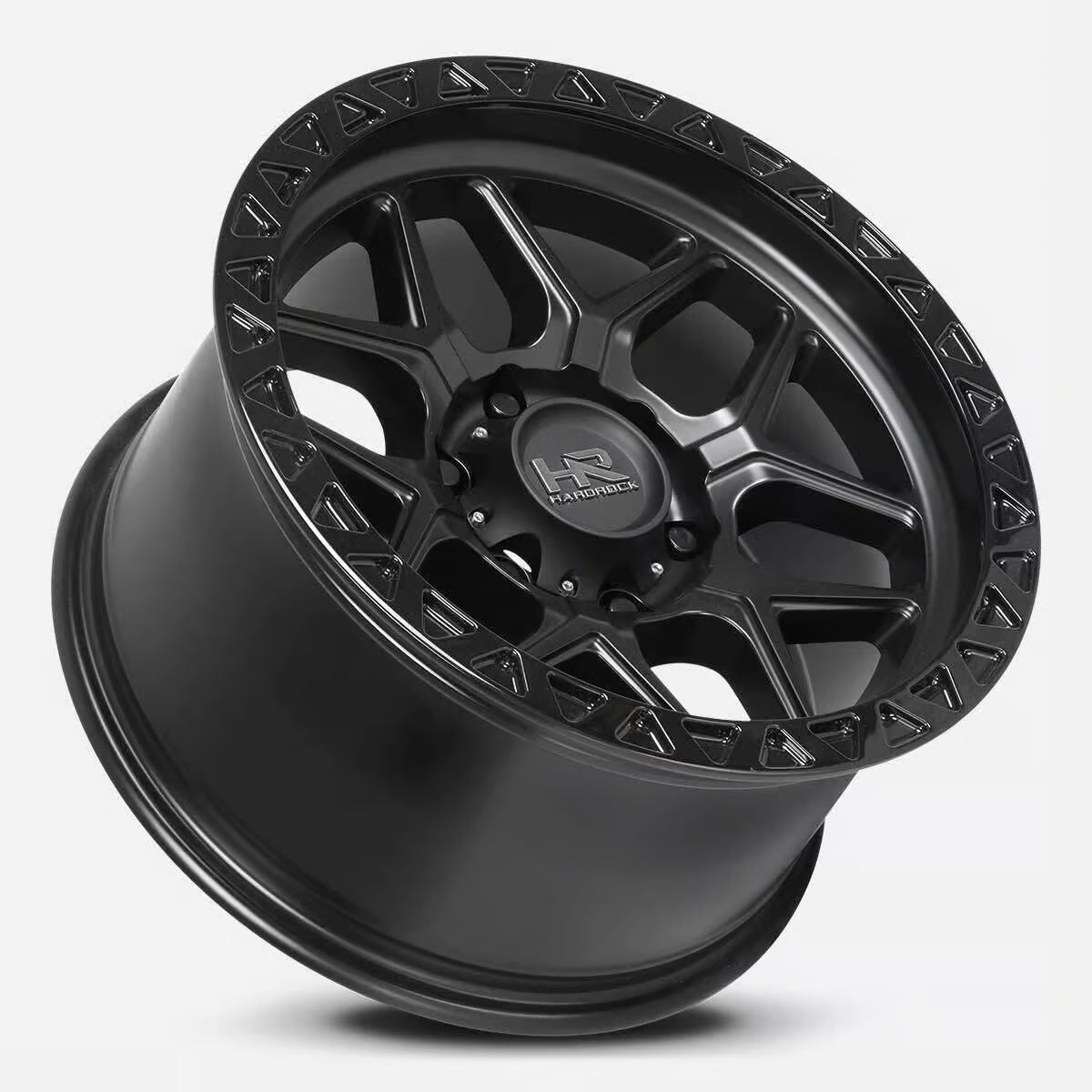 Hardrock Offroad H107 20x10 Matte Black-Black B/L -19mm ET 110.3mm CB 5x150 wheel
