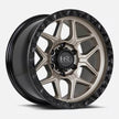 Hardrock Offroad H107 20x10 Matte Bronze-Black B/L -19mm ET 125.2mm CB 8x165.1 wheel