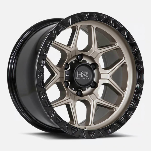 Hardrock Offroad H107 20x10 Matte Bronze-Black B/L -19mm ET 87mm CB 5x139.7 wheel