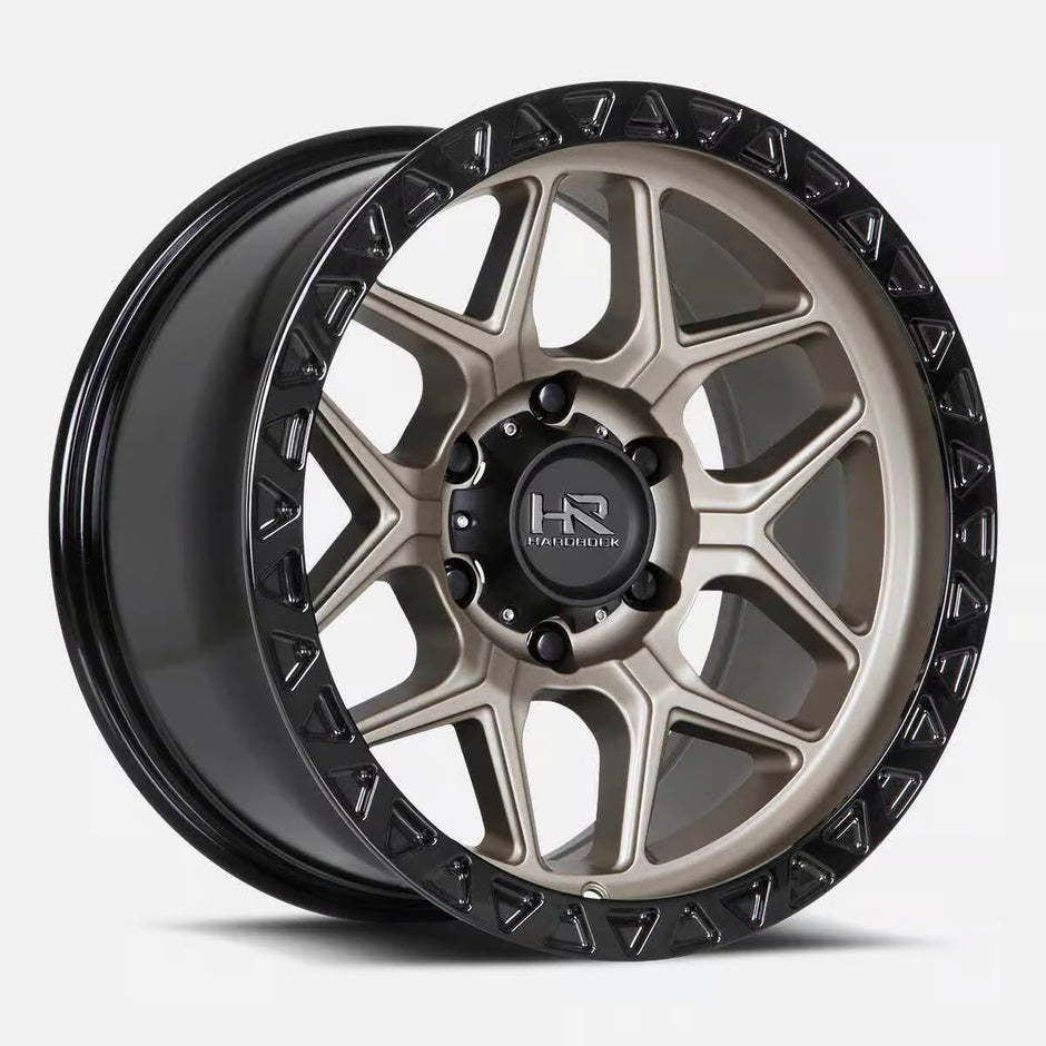 Hardrock Offroad H107 20x10 Matte Bronze-Black B/L wheel