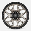 Hardrock Offroad H107 17x9 Matte Bronze-Black B/L -12mm ET 87.1mm CB 6x135 wheel