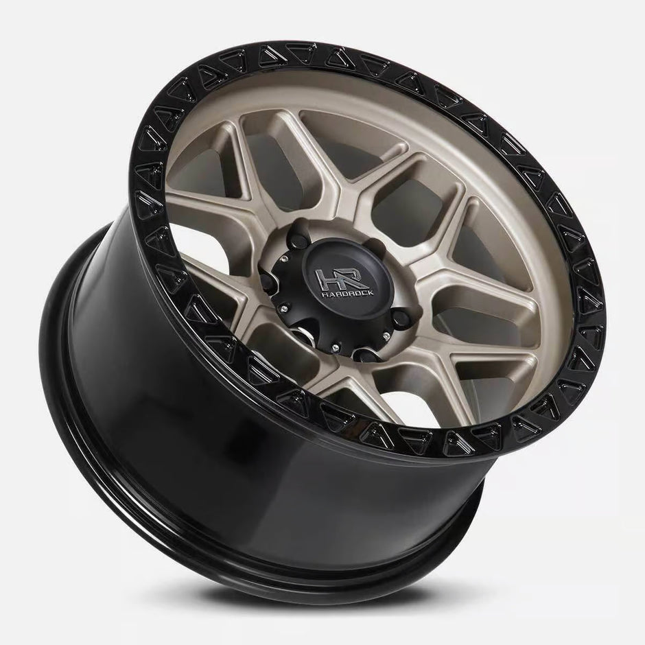 Hardrock Offroad H107 17x9 Matte Bronze-Black B/L wheel