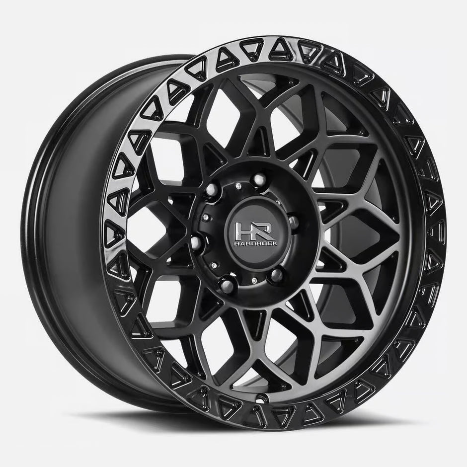 Hardrock Offroad H108 20x10 Matte Black-Black B/L -19mm ET 87mm CB 5x139.7 wheel