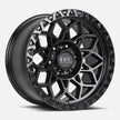 Hardrock Offroad H108 17x9 Matte Black-Black B/L wheel