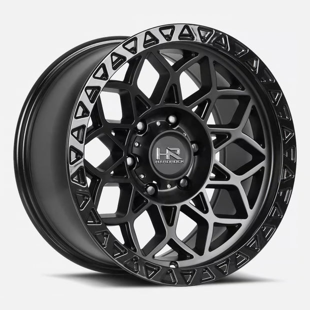 Hardrock Offroad H108 20x10 Matte Black-Black B/L -19mm ET 87mm CB 5x139.7 wheel