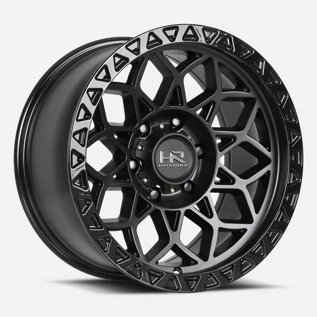 Hardrock Offroad H108 20x10 Matte Black-Black B/L -19mm ET 110.3mm CB 5x150 wheel