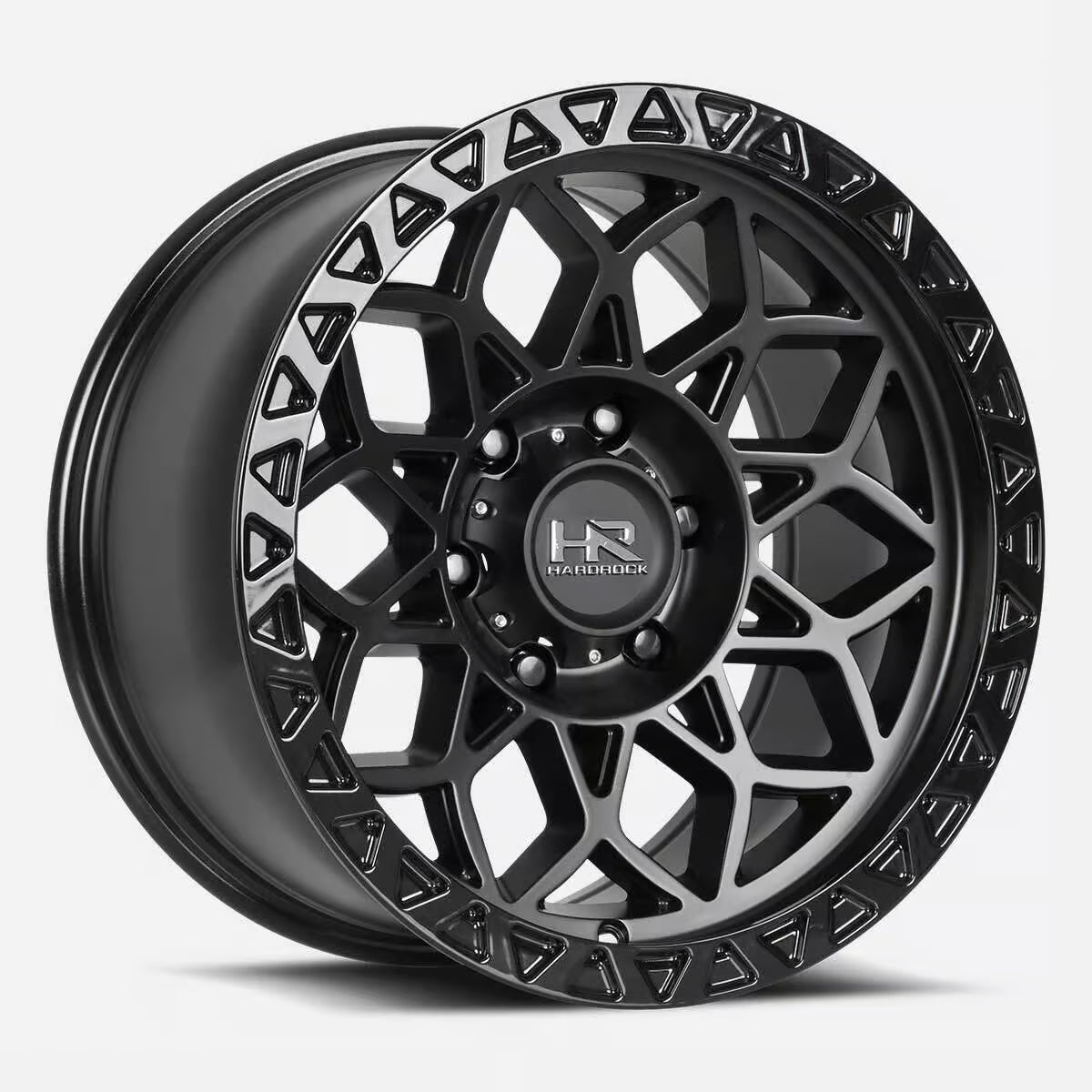 Hardrock Offroad H108 17x9 Matte Black-Black B/L -12mm ET 87.1mm CB 6x135 wheel