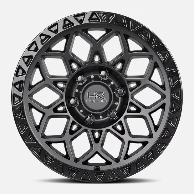 Hardrock Offroad H108 20x10 Matte Black-Black B/L -19mm ET 87mm CB 5x139.7 wheel