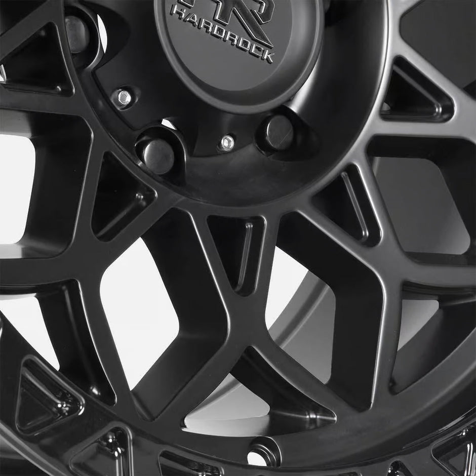 Hardrock Offroad H108 20x10 Matte Black-Black B/L -19mm ET 108mm CB 6x139.7 wheel