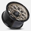 Hardrock Offroad H108 17x9 Matte Bronze-Black B/L wheel