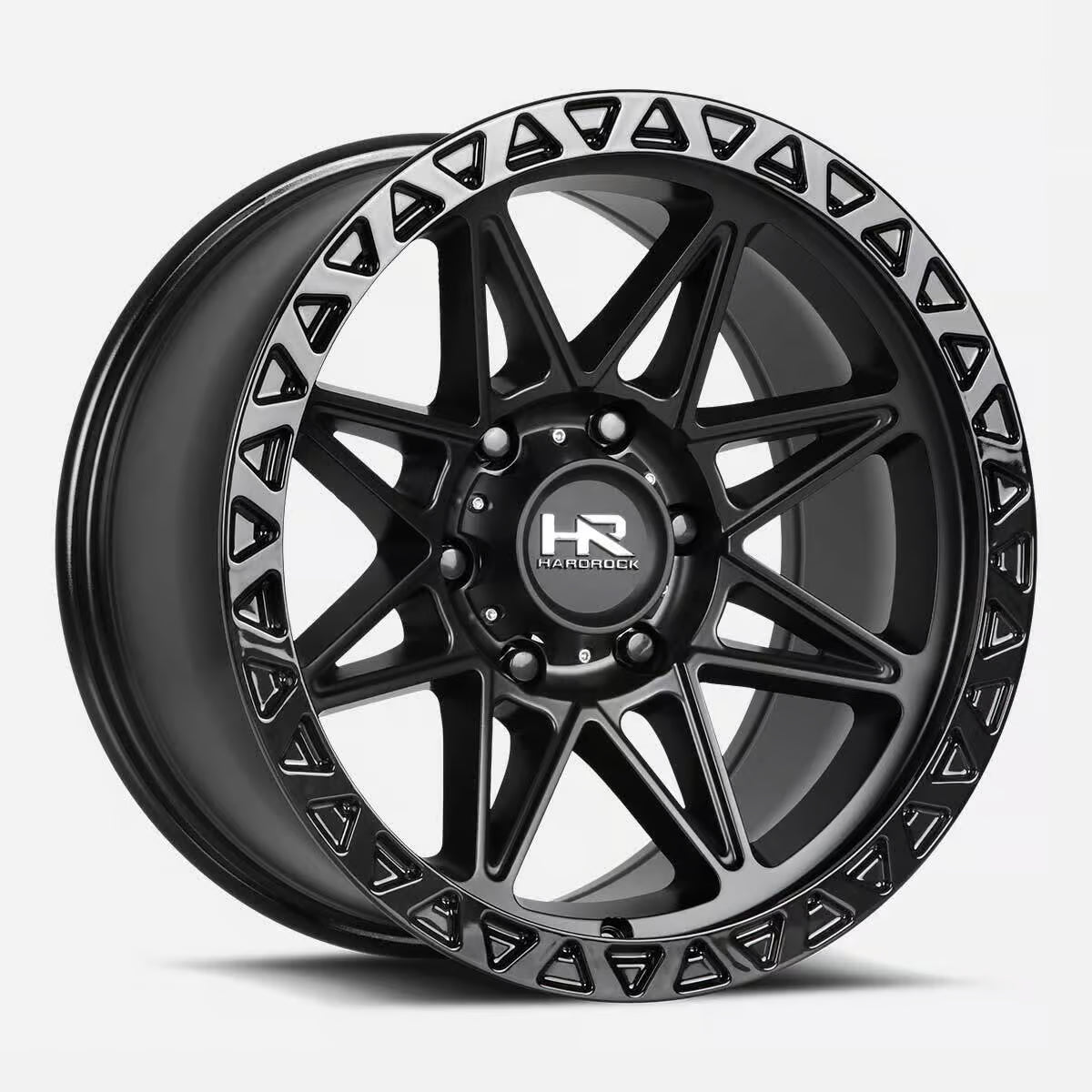 Hardrock Offroad H109 20x10 Matte Black-Black B/L -19mm ET 87mm CB 5x139.7 wheel
