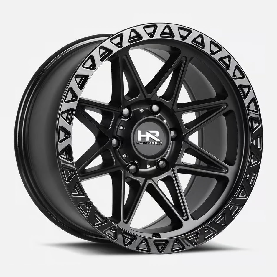 Hardrock Offroad H109 20x10 Matte Black-Black B/L -19mm ET 87mm CB 5x139.7 wheel