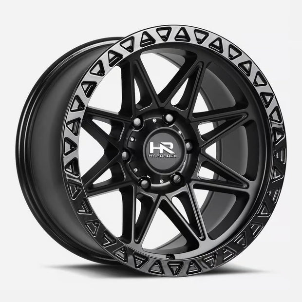Hardrock Offroad H109 20x10 Matte Black-Black B/L -19mm ET 125.2mm CB 8x170 wheel