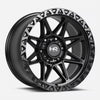 Hardrock Offroad H109 20x10 Matte Black-Black B/L -19mm ET 87mm CB 5x139.7 wheel