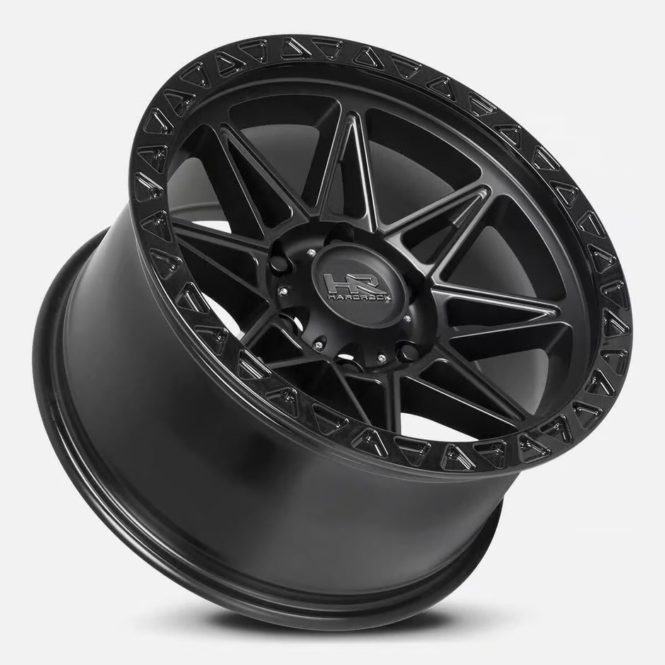 Hardrock Offroad H109 20x10 Matte Black-Black B/L -19mm ET 87mm CB 5x139.7 wheel