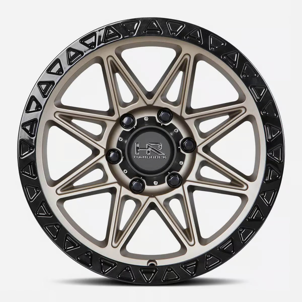 Hardrock Offroad H109 17x9 Matte Bronze-Black B/L wheel