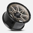 Hardrock Offroad H109 20x10 Matte Bronze-Black B/L -19mm ET 125.2mm CB 8x165.1 wheel