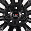 Hardrock Offroad H110 17x9 Satin Black -12mm ET 106.1mm CB 6x139.7 wheel