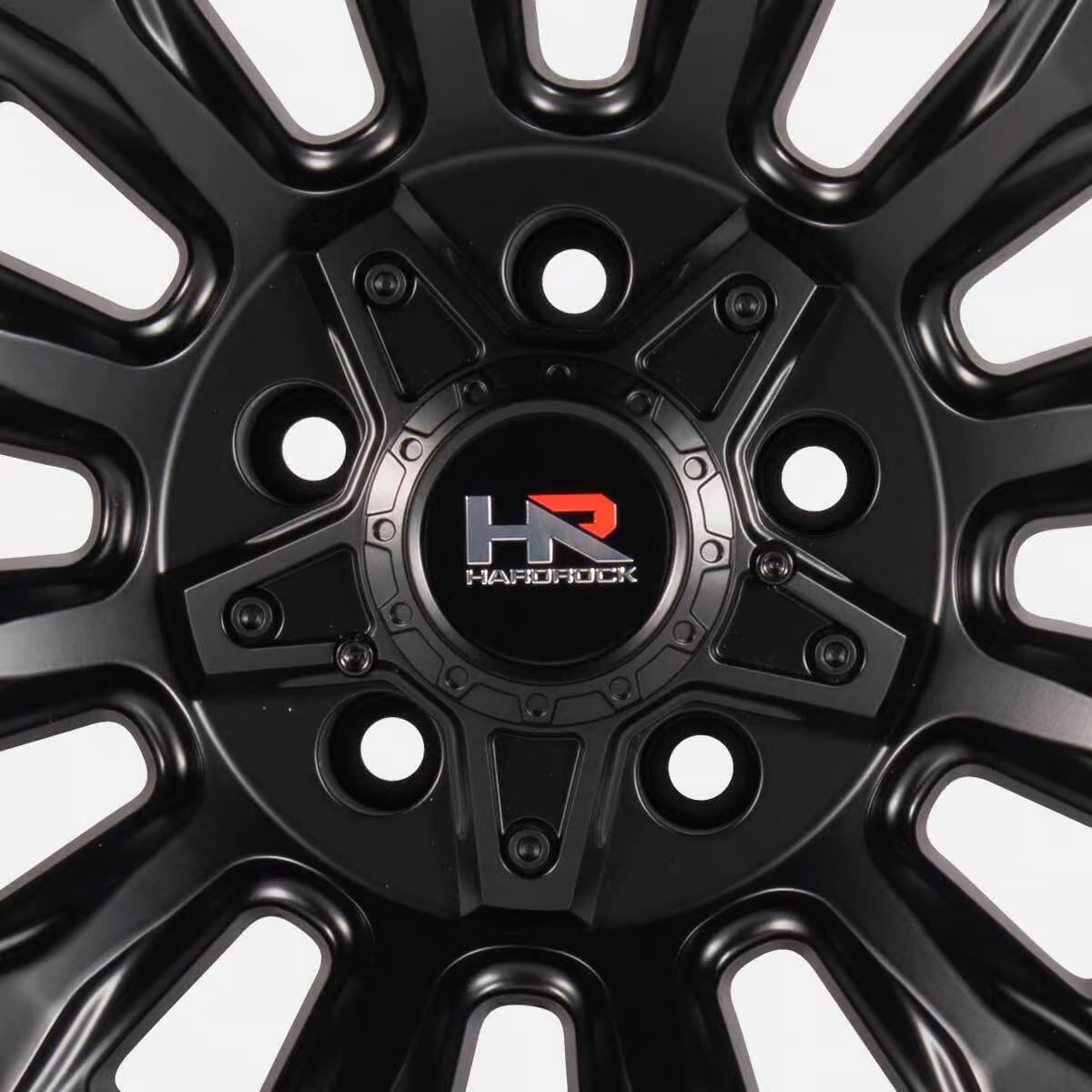 Hardrock Offroad H110 17x9 Satin Black -12mm ET 71.5mm CB 5x127 wheel