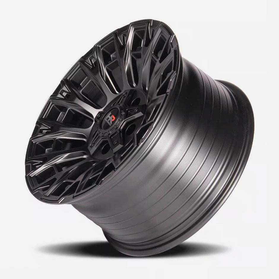 Hardrock Offroad H110 17x9 Satin Black -12mm ET 87.1mm CB 6x135 wheel
