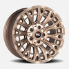 Hardrock Offroad H110 20x10 Satin Bronze -19mm ET 106.1mm CB 6x139.7 wheel