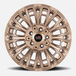 Hardrock Offroad H110 17x9 Satin Bronze -12mm ET 106.1mm CB 6x139.7 wheel