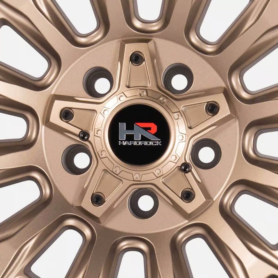 Hardrock Offroad H110 17x9 Satin Bronze wheel