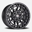 Hardrock Offroad H111 17x9 Satin Black -12mm ET 71.5mm CB 5x127 wheel
