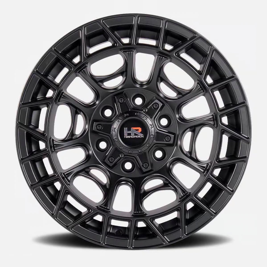 Hardrock Offroad H111 20x10 Satin Black -19mm ET 106.1mm CB 6x139.7 wheel