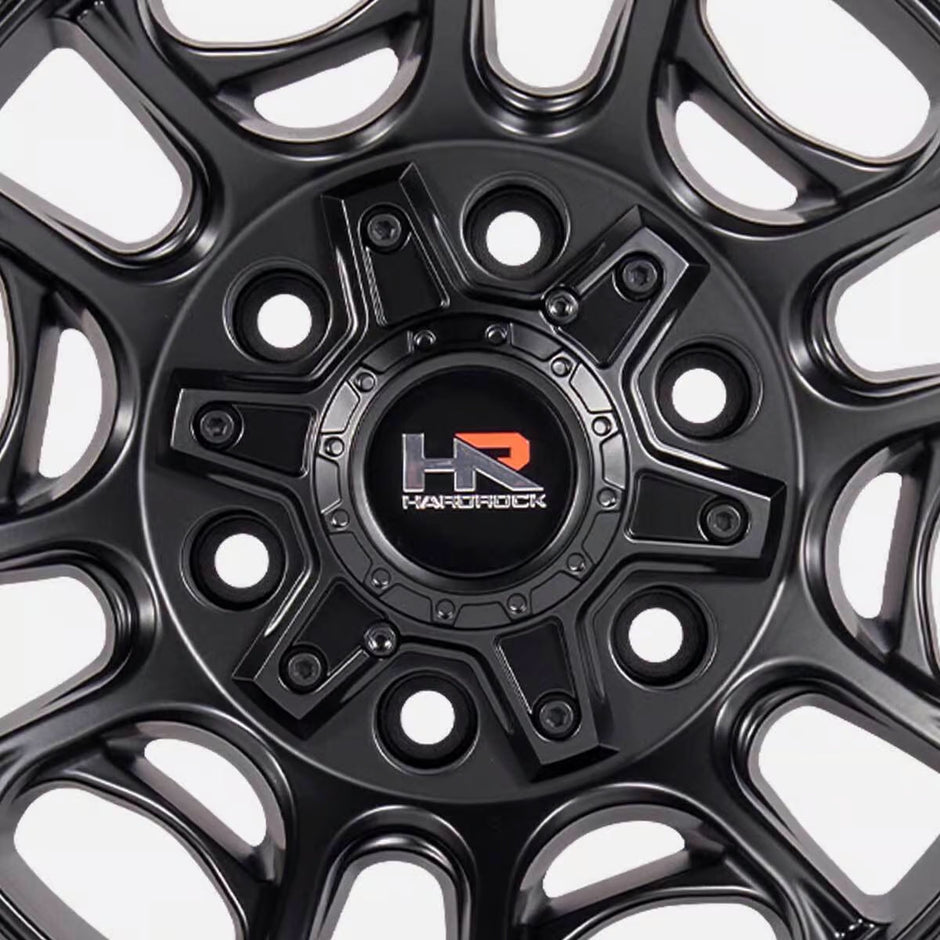 Hardrock Offroad H111 17x9 Satin Black wheel