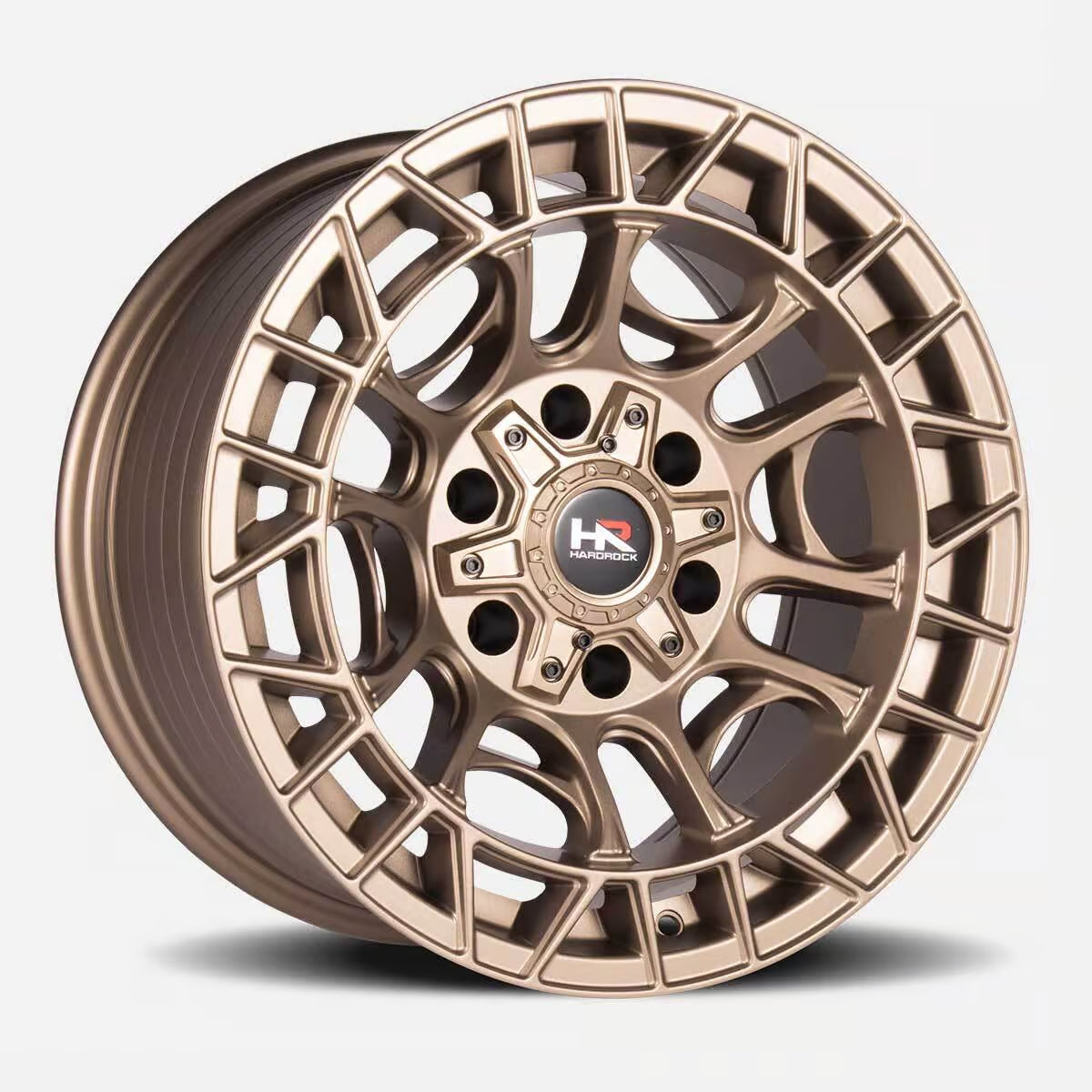 Hardrock Offroad H111 20x10 Satin Bronze -19mm ET 106.1mm CB 6x139.7 wheel