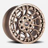 Hardrock Offroad H111 20x10 Satin Bronze -19mm ET 106.1mm CB 6x139.7 wheel