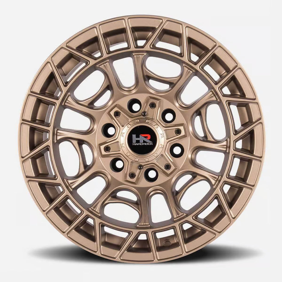 Hardrock Offroad H111 17x9 Satin Bronze -12mm ET 71.5mm CB 5x127 wheel