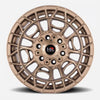 Hardrock Offroad H111 20x10 Satin Bronze -19mm ET 106.1mm CB 6x139.7 wheel