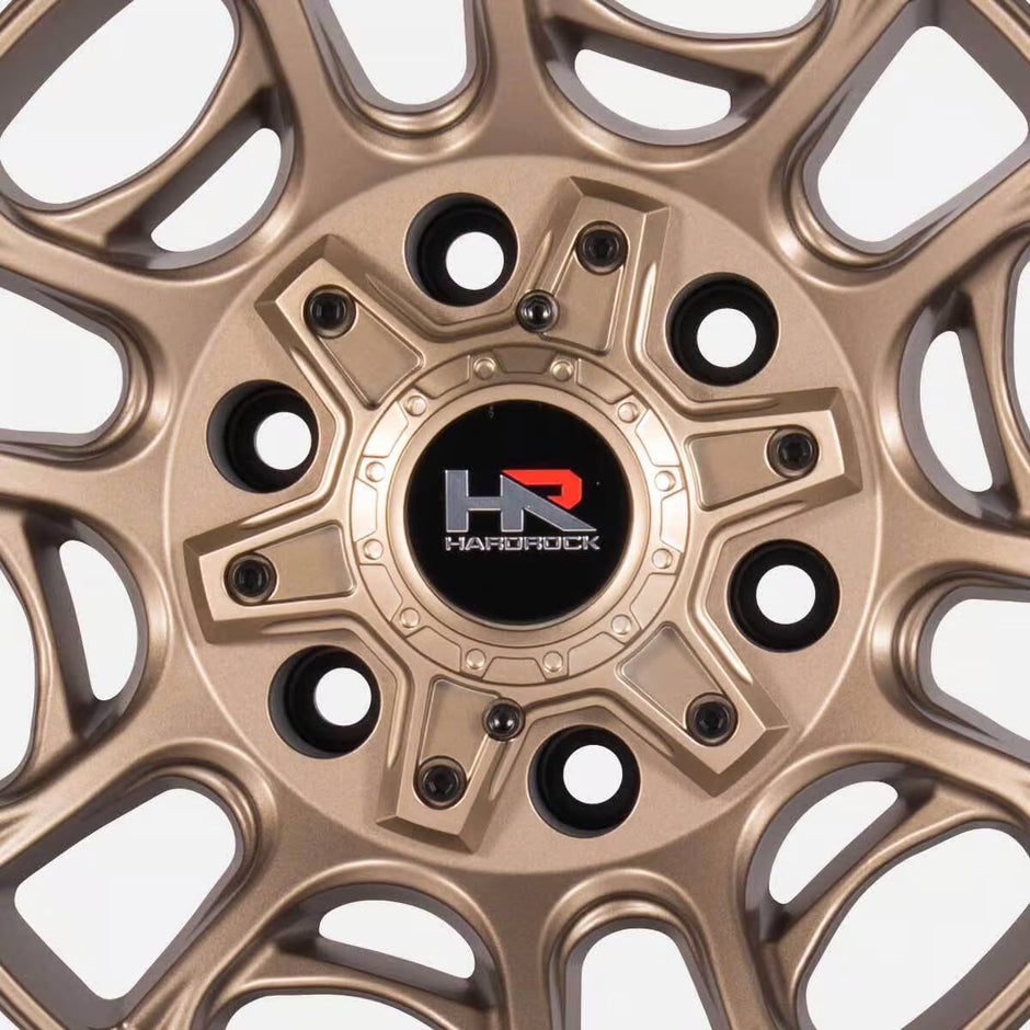 Hardrock Offroad H111 17x9 Satin Bronze wheel