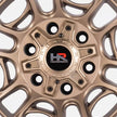 Hardrock Offroad H111 17x9 Satin Bronze wheel