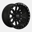 Hardrock Offroad H112 17x9 Satin Black-Gloss Black B/L -12mm ET 87.1mm CB 6x135 wheel