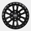 Hardrock Offroad H112 17x9 Satin Black-Gloss Black B/L wheel