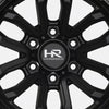 Hardrock Offroad H112 20x10 Satin Black-Gloss Black B/L -19mm ET 106.1mm CB 6x139.7 wheel