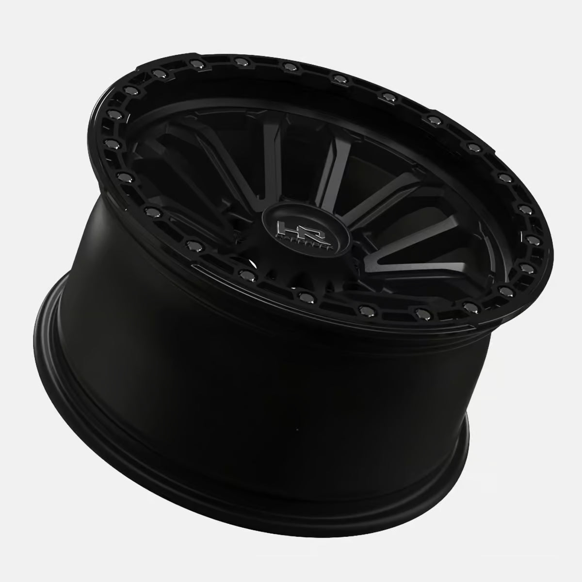 Hardrock Offroad H112 17x9 Satin Black-Gloss Black B/L wheel