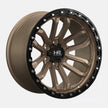 Hardrock Offroad H112 17x9 Satin Bronze-Gloss Black B/L wheel
