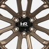 Hardrock Offroad H112 20x10 Satin Bronze-Gloss Black B/L -19mm ET 106.1mm CB 6x139.7 wheel