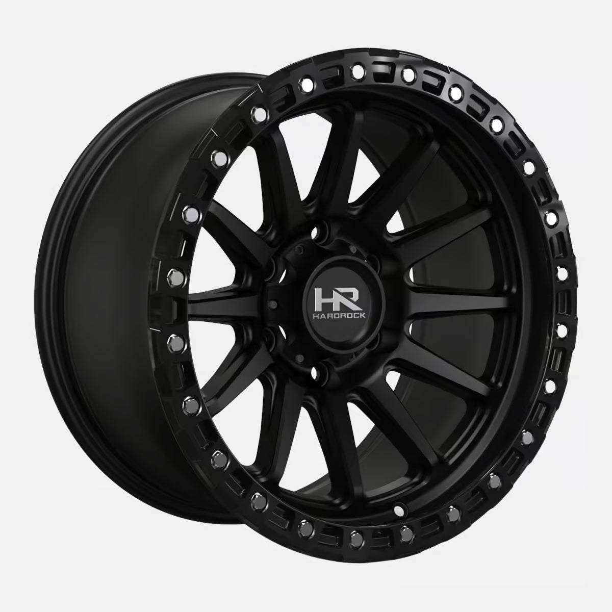 Hardrock Offroad H113 17x9 Satin Black-Gloss Black B/L wheel
