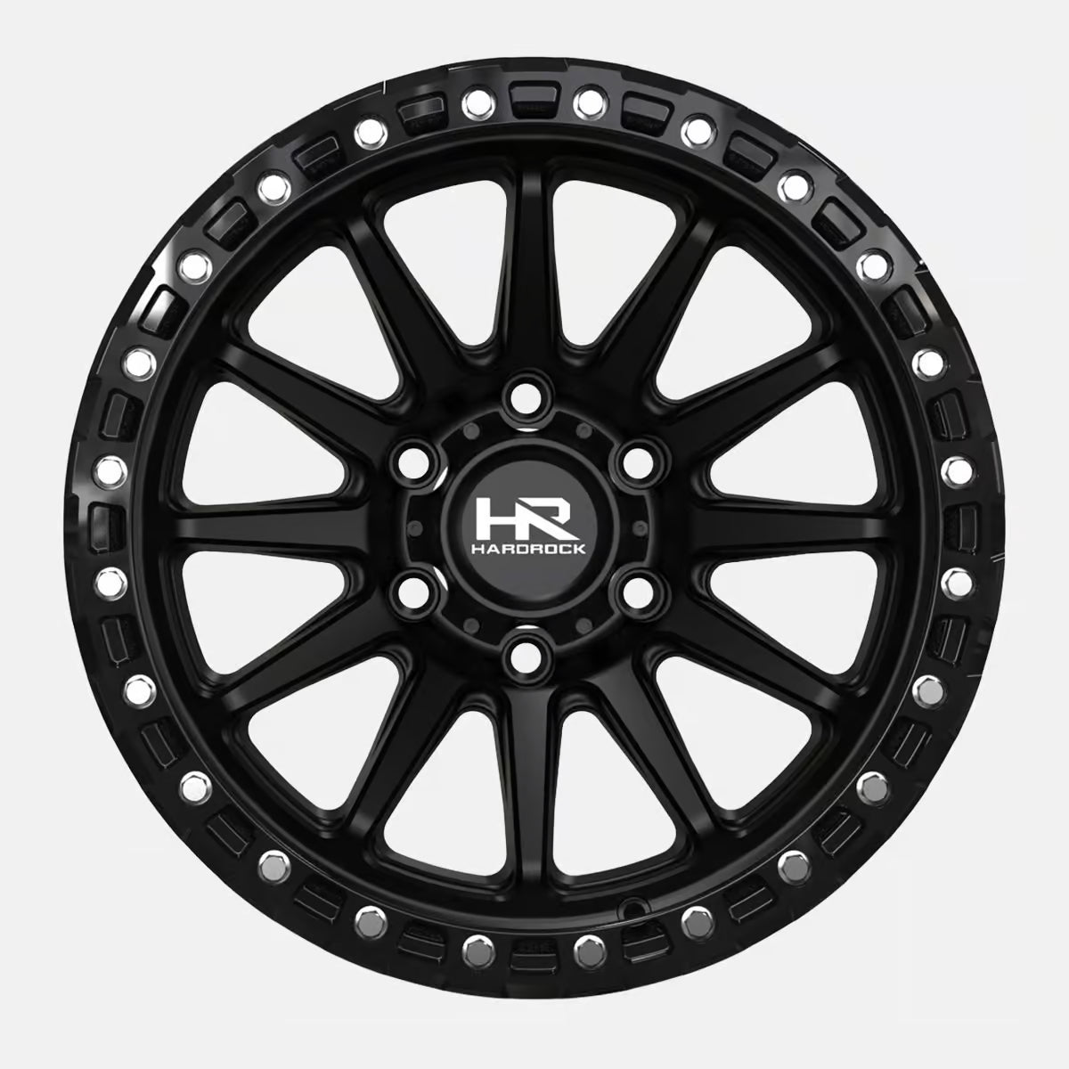 Hardrock Offroad H113 17x9 Satin Black-Gloss Black B/L wheel