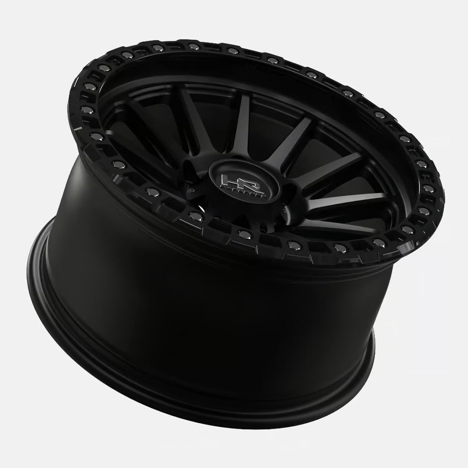 Hardrock Offroad H113 20x10 Satin Black-Gloss Black B/L -19mm ET 106.1mm CB 6x139.7 wheel