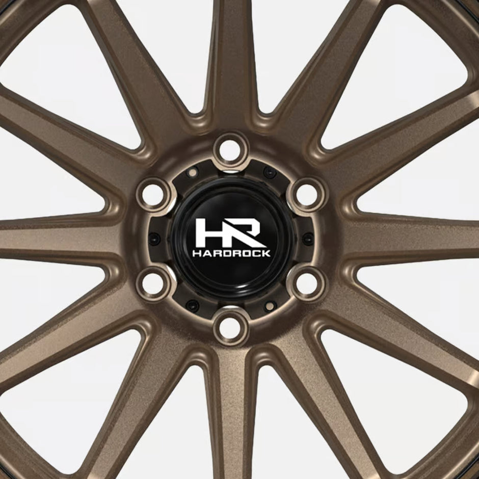 Hardrock Offroad H113 17x9 Satin Bronze-Gloss Black B/L wheel